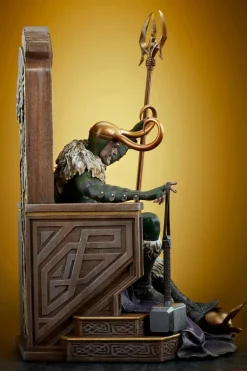 Thor - Loki on Throne Premium Format Statue