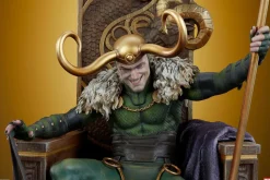 Thor - Loki on Throne Premium Format Statue