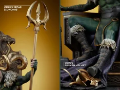 Thor - Loki on Throne Premium Format Statue