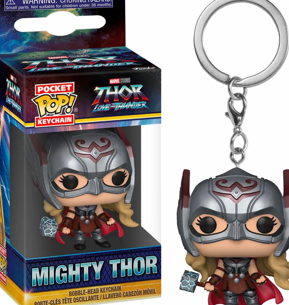 Thor 4: Love and Thunder - Mighty Thor Pocket Pop! Vinyl Keychain