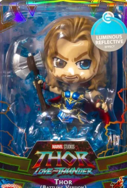 Thor 4: Love and Thunder - Thor Battling Cosbaby (S) Hot Toys Figure