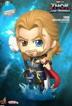 Thor 4: Love and Thunder - Thor Battling Cosbaby (S) Hot Toys Figure