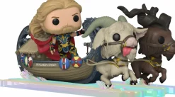 Thor 4: Love and Thunder - Thor, Toothgnasher & Toothgrinder with Goat Boat Pop Rides Vinyl Figure