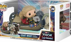 Thor 4: Love and Thunder - Thor, Toothgnasher & Toothgrinder with Goat Boat Pop Rides Vinyl Figure