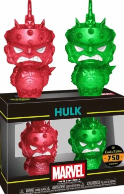 Thor 3: Ragnarok - Gladiator Hulk Red & Green XS Hikari Vinyl Figure 2-Pack
