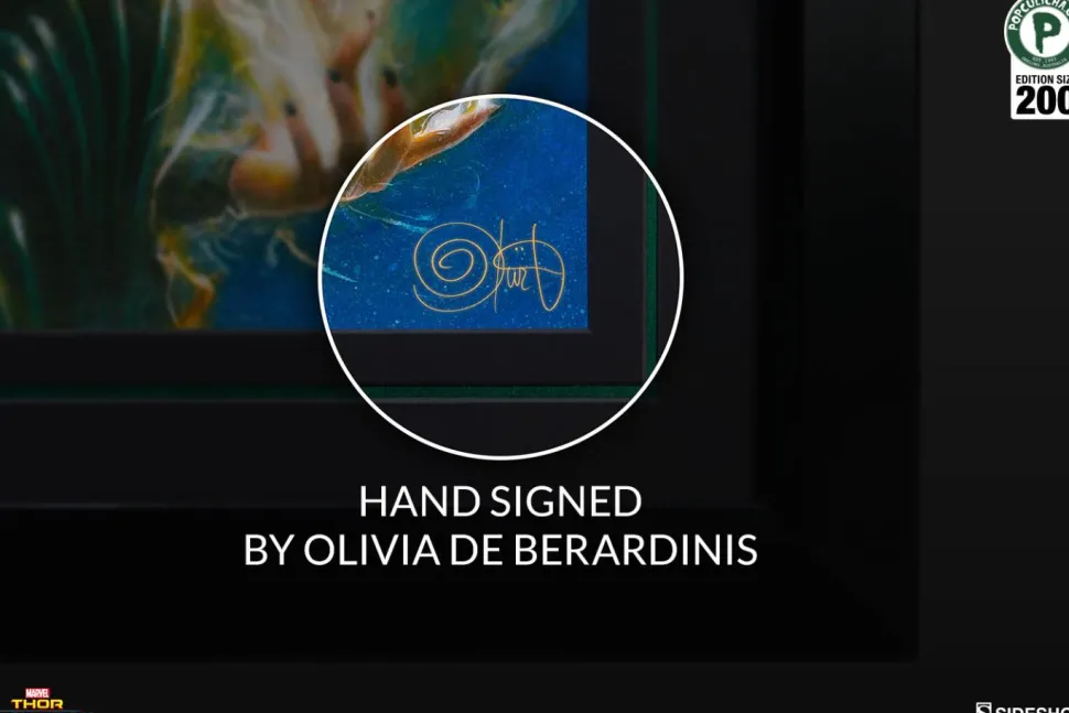 Thor 3: Ragnarok - Hela: Goddess of Death Premium Art Print by Olivia De Barardinis