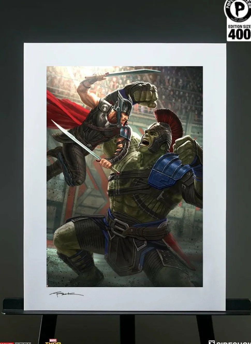 Thor 3: Ragnarok - Thor: Ragnarok Fine Art Print by Andy Park