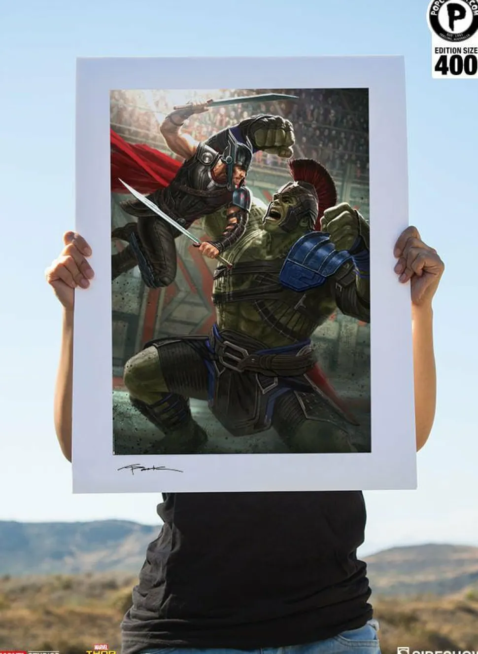 Thor 3: Ragnarok - Thor: Ragnarok Fine Art Print by Andy Park