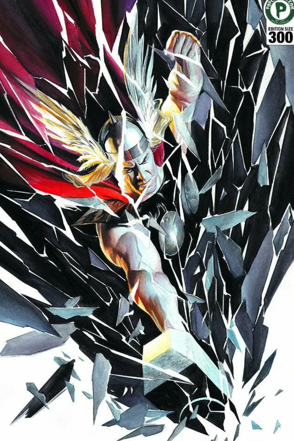 Thor - Thor: Shattered Premium Art Print by Alex Ross