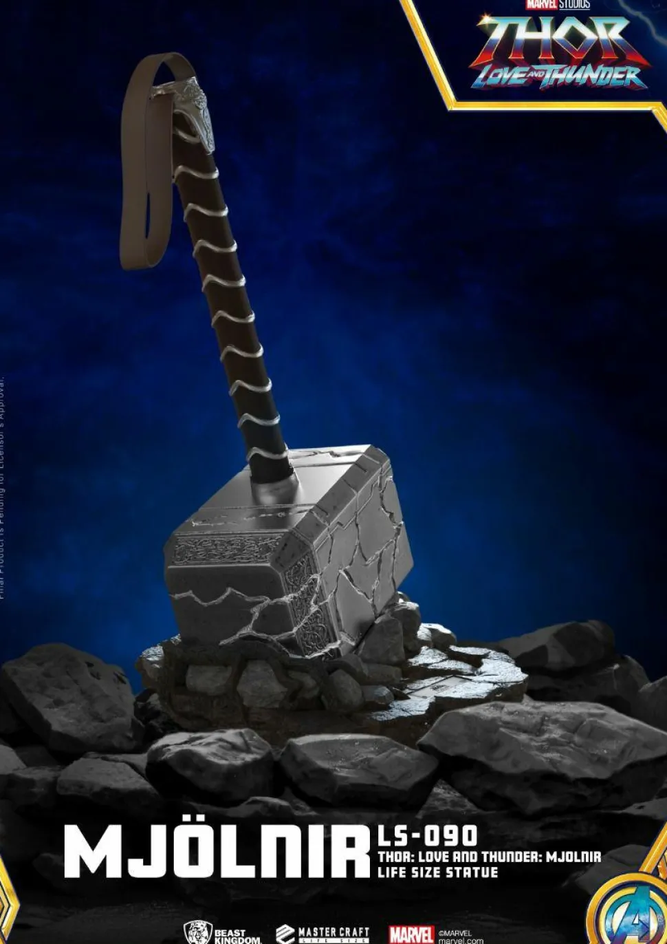 Thor: Love and Thunder - Mjolnir 1:1 Scale Life-Size Statue