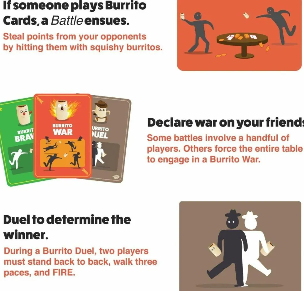 Throw Throw Burrito - Extreme Outdoor Edition Card Game