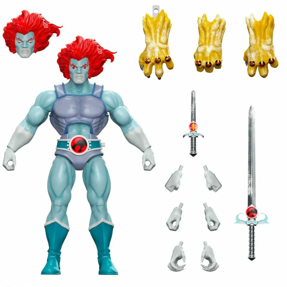 ThunderCats - Lion-O Hook Mountain Ice Variant Ultimates! 7” Scale Action Figure (2022 SDCC Exclusive)