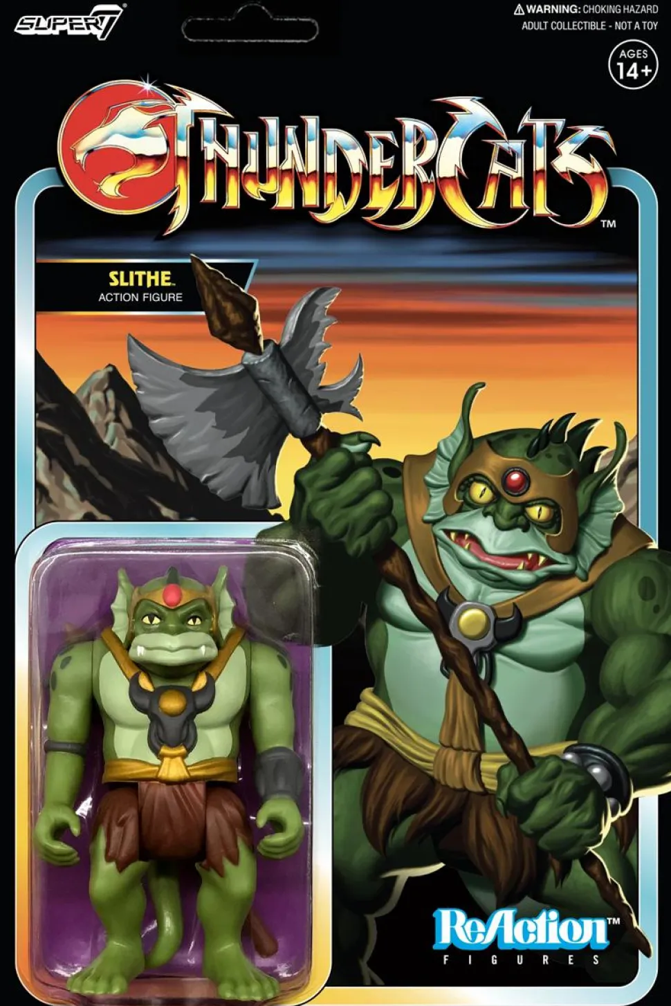 ThunderCats - Slithe ReAction 3.75” Action Figure