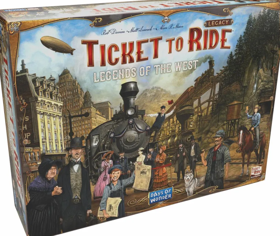 Ticket to Ride - Legacy: Legends of the West Board Game
