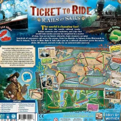 Ticket to Ride - Rails & Sails Board Game