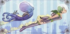 Time Traveling With Your Octopus by Brian Kesinger Hardcover Book