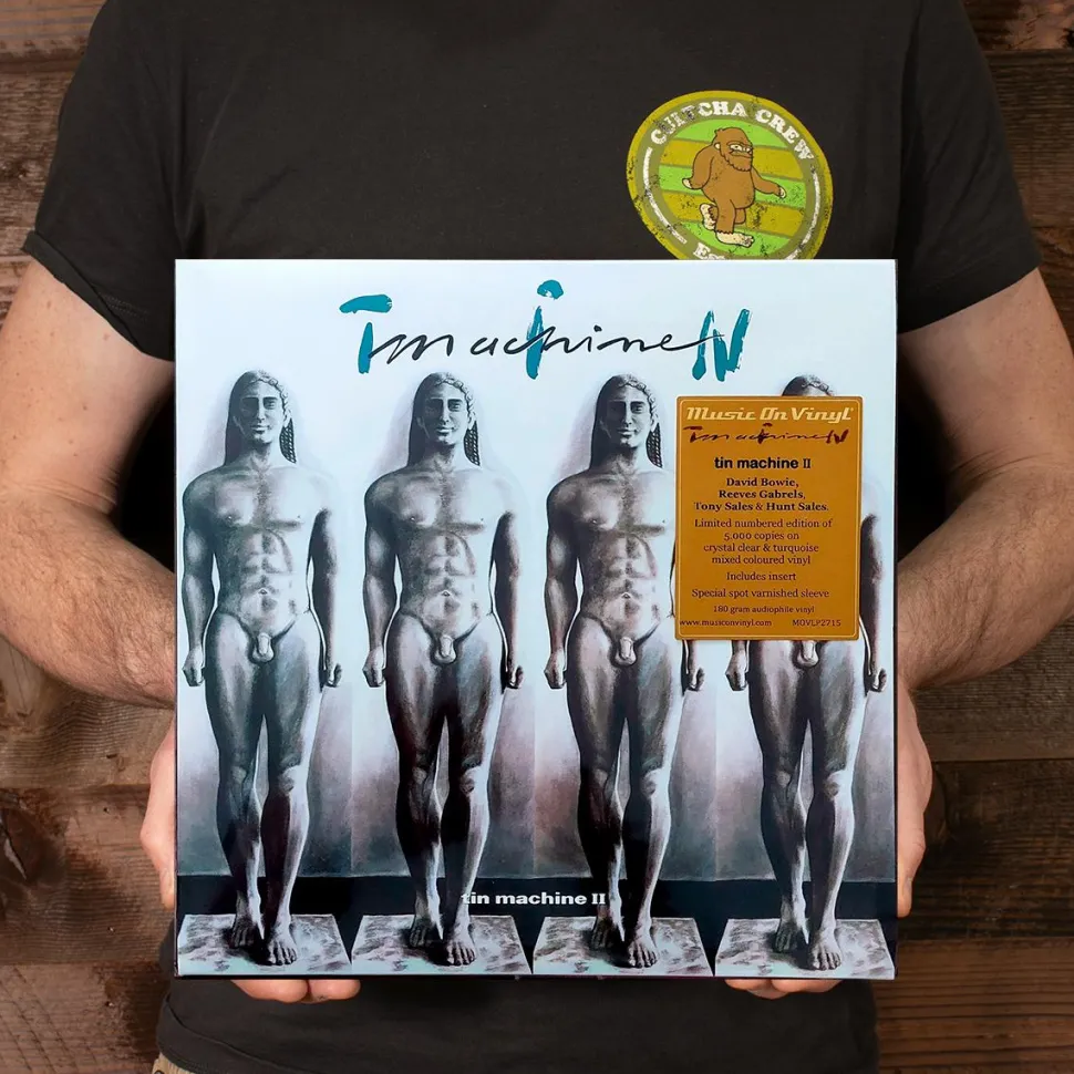Tin Machine - Tin Machine II LP Vinyl Record (Crystal Clear & Turquoise Mixed Coloured Vinyl)