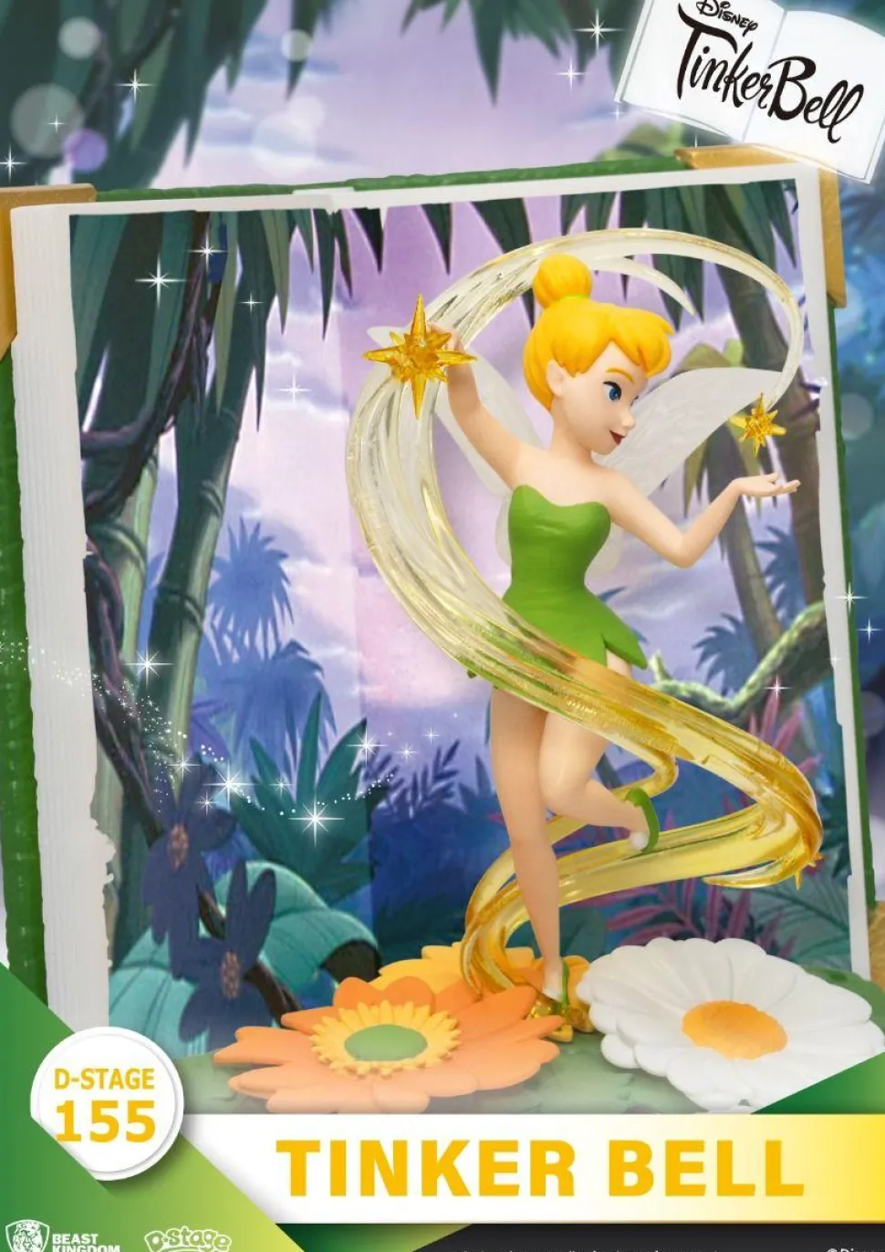 Tinker Bell (2008) - Tinker Bell Story Book Series D-Stage 6" PVC Diorama Statue