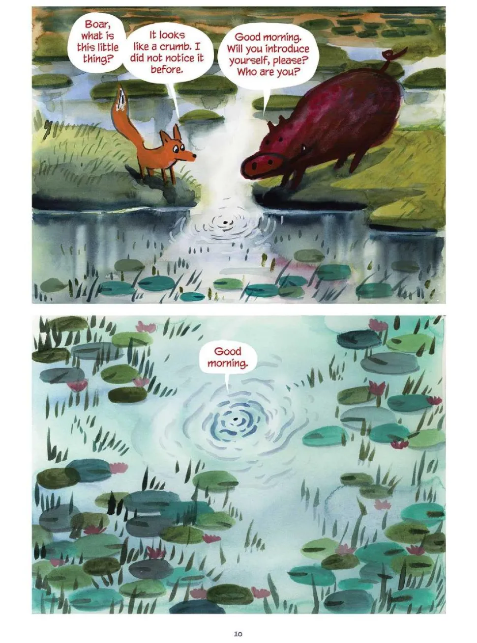 Tiny Fox and Great Boar - Book Three: Dawn Hardcover Book