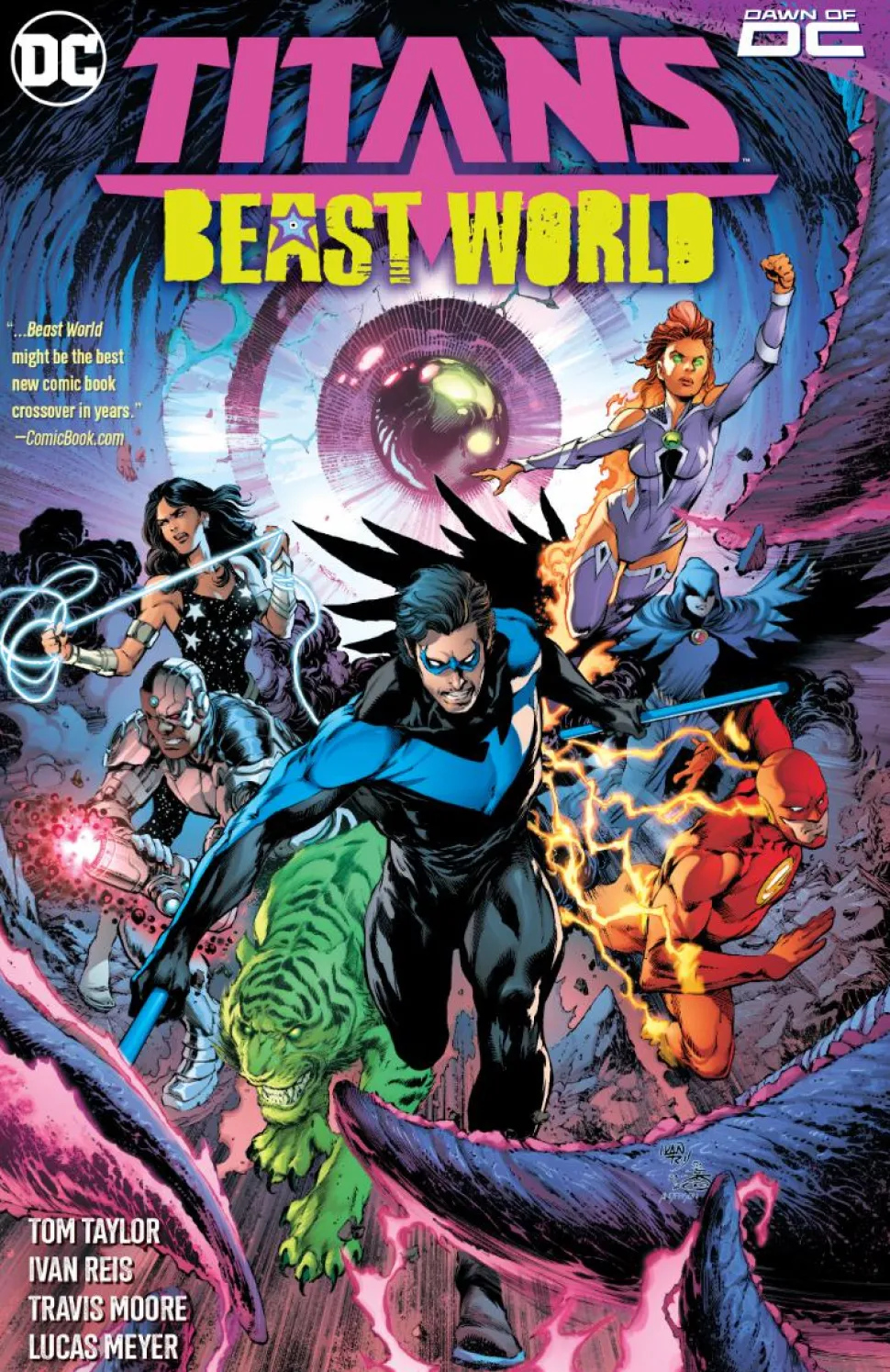 Titans - Beast World (Dawn of DC) Trade Paperback Book