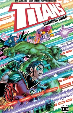 Titans - Burning Rage Trade Paperback Book