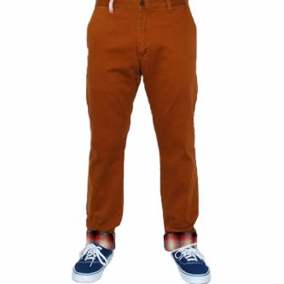 Toddland - Flannel Lined Shipwreck Pants Graham Cracker