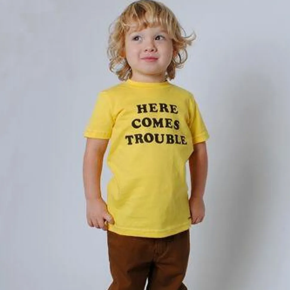 Toddland - Toddlerland Here Comes Trouble Kids T-Shirt