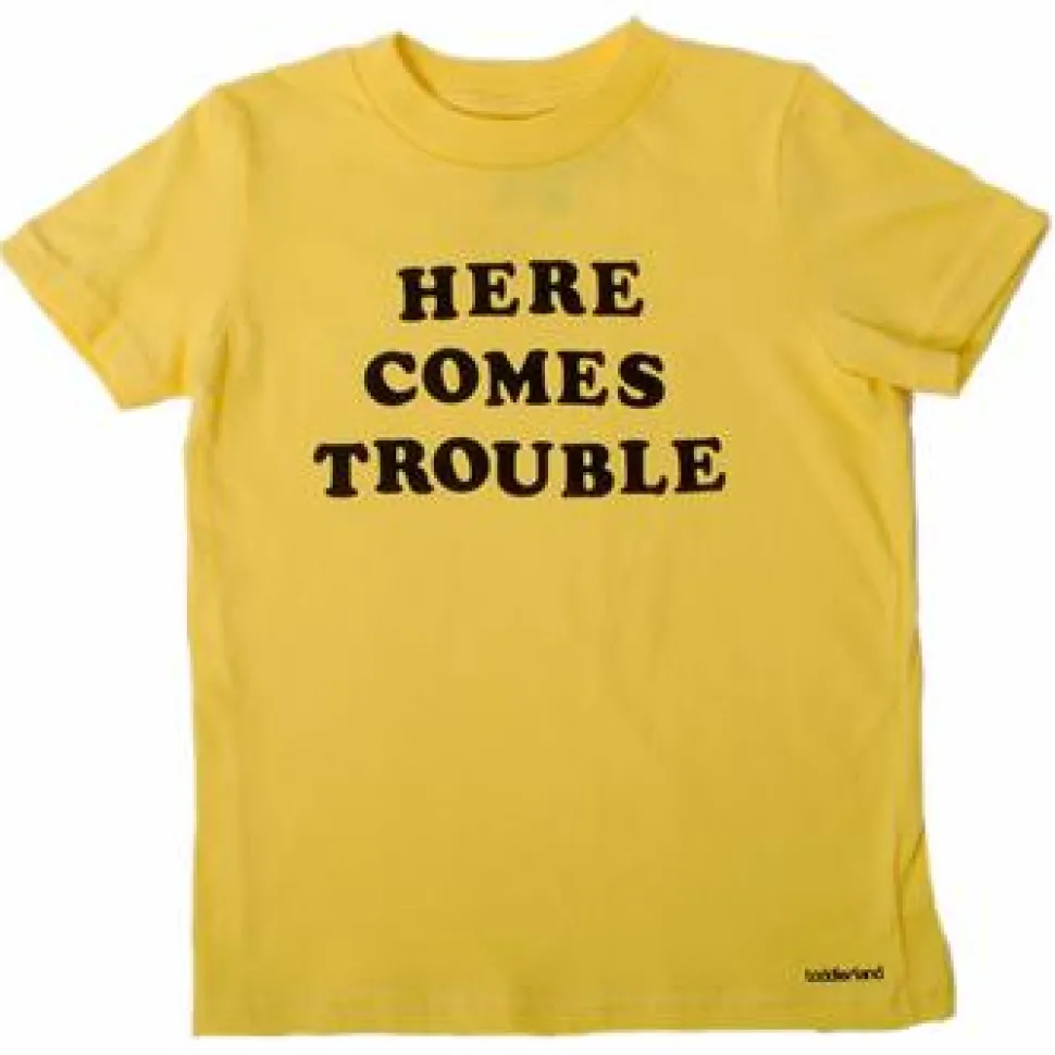 Toddland - Toddlerland Here Comes Trouble Kids T-Shirt