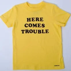 Toddland - Toddlerland Here Comes Trouble Kids T-Shirt
