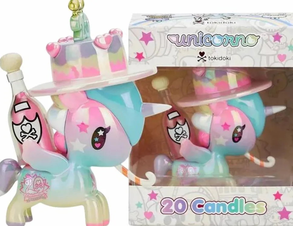 Tokidoki - 20 Candles Unicorno Tokidoki 20th Anniversary Limited Edition Vinyl Figure