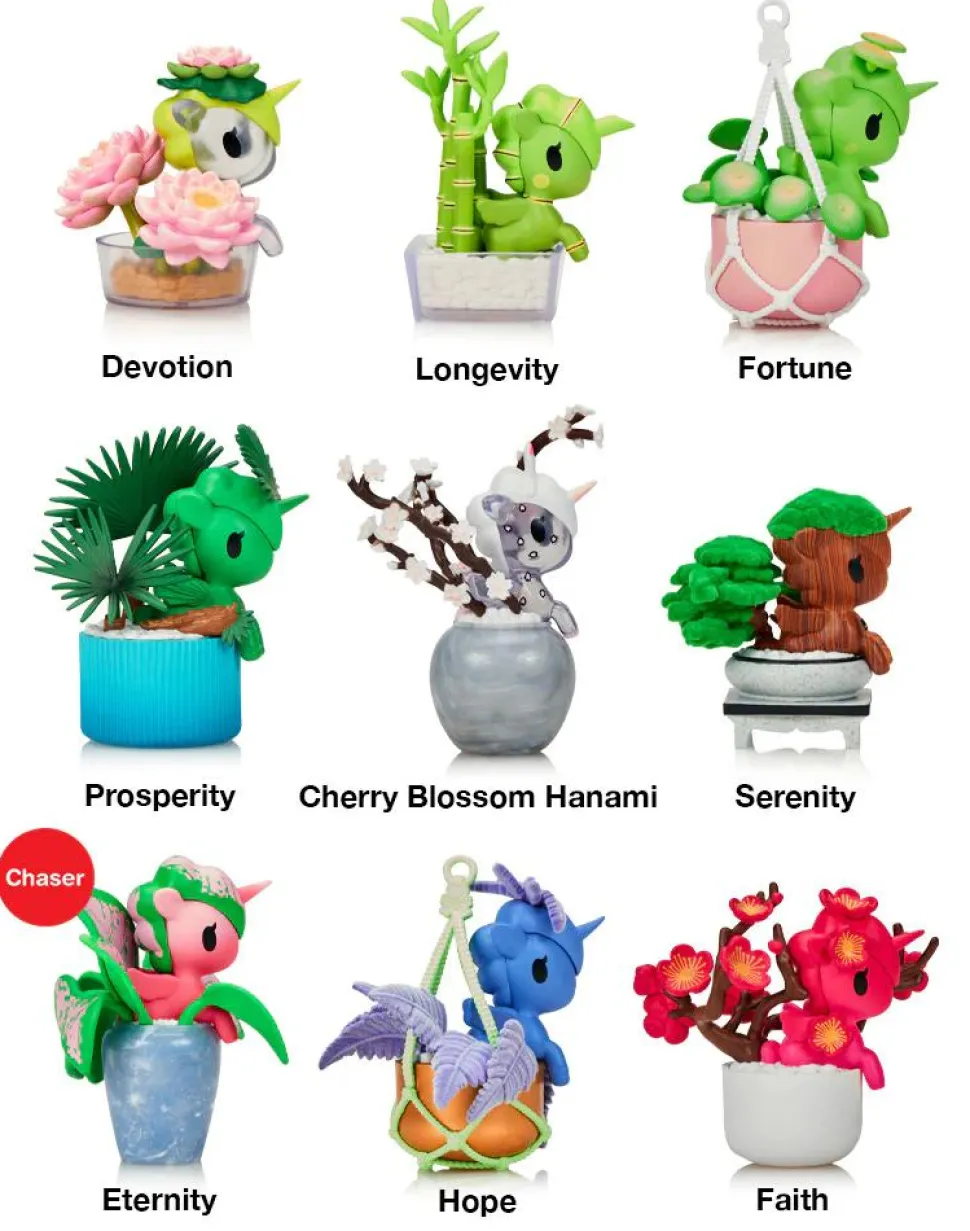 Tokidoki - Botanical Harmony Unicorno Blind Box Vinyl Figure (Single Unit)
