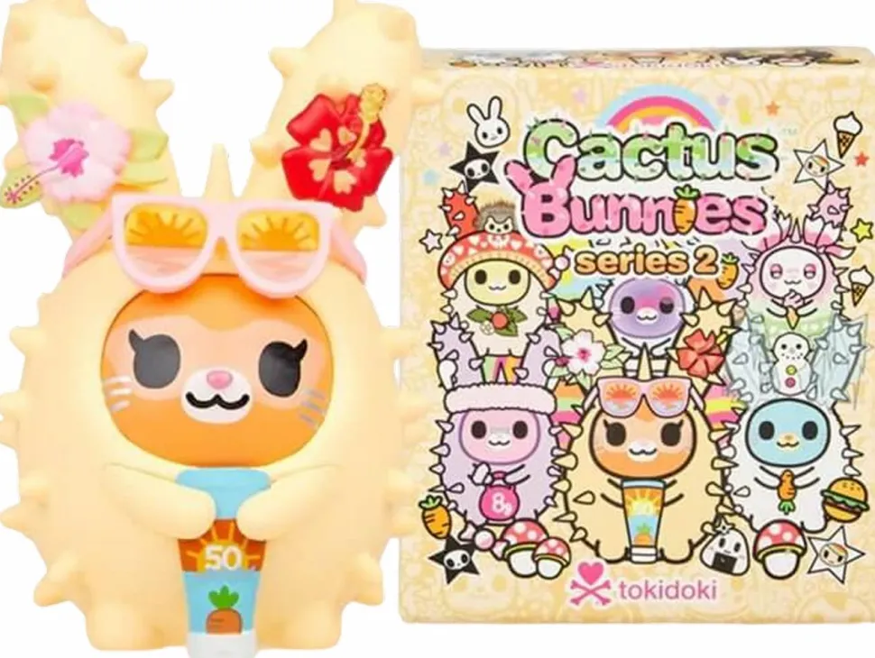 Tokidoki - Cactus Bunnies Series 2 Blind Box Vinyl Figure (Single Unit)