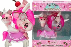 Tokidoki - Cafe Cuties Unicorno Cherry Blossom Limited Edition Vinyl Figure
