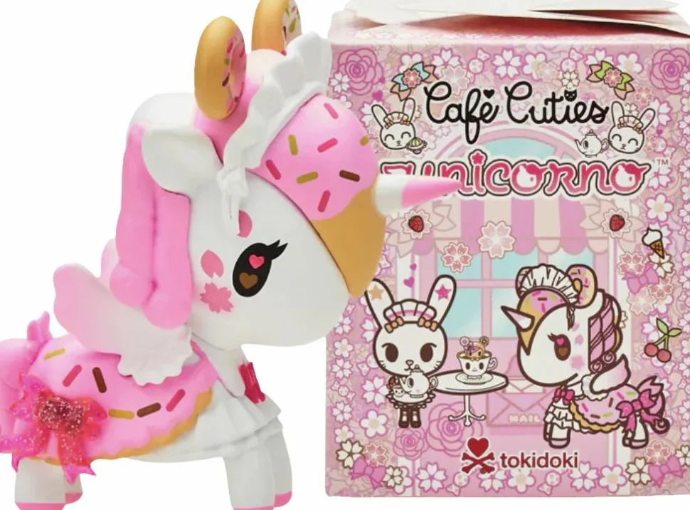 Tokidoki - Cafe Cuties Unicorno Blind Box Vinyl Figure (Single Unit)