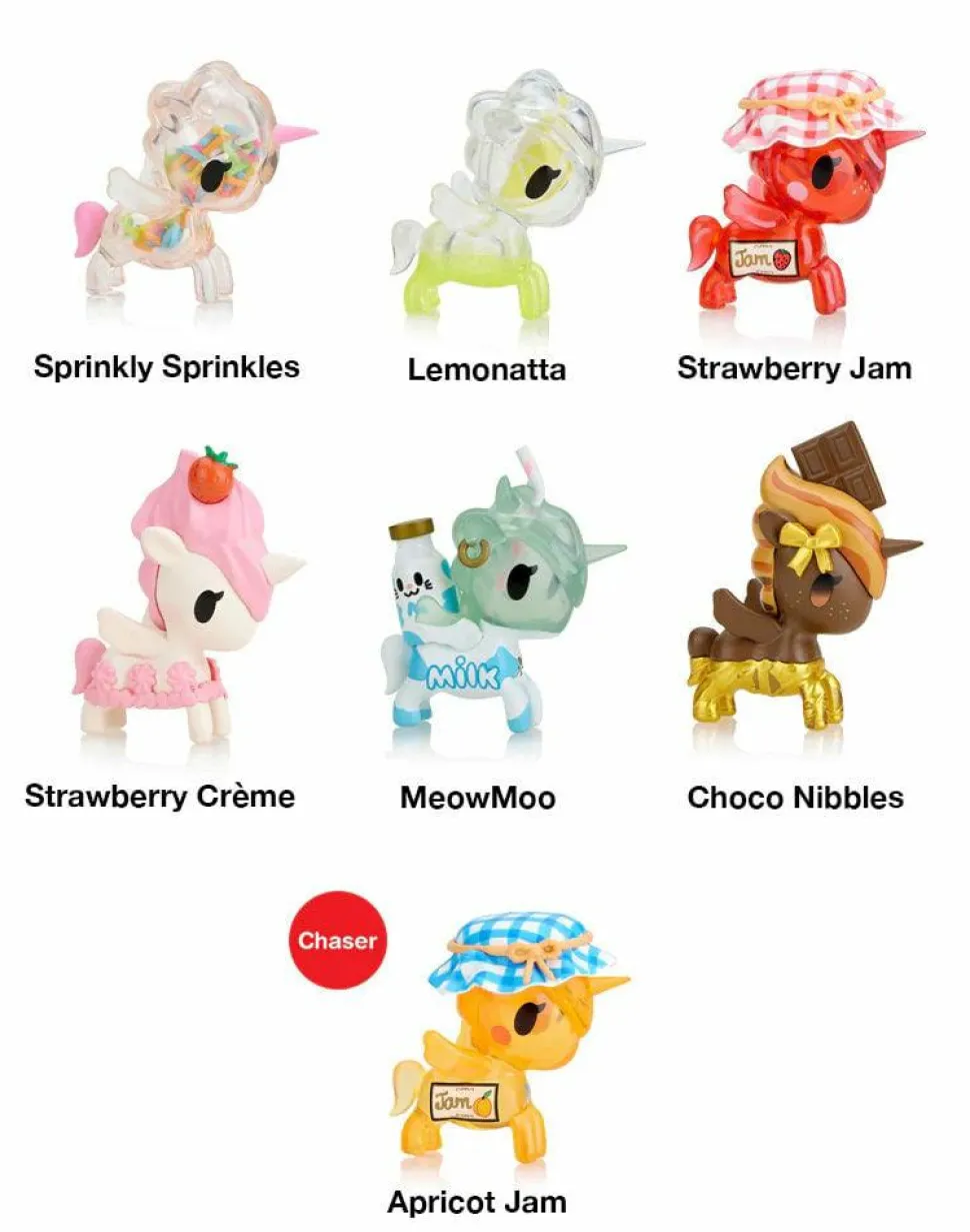 Tokidoki - Toki Mochi Donut Unicorno Squishy Foam Figure (Display of 6)