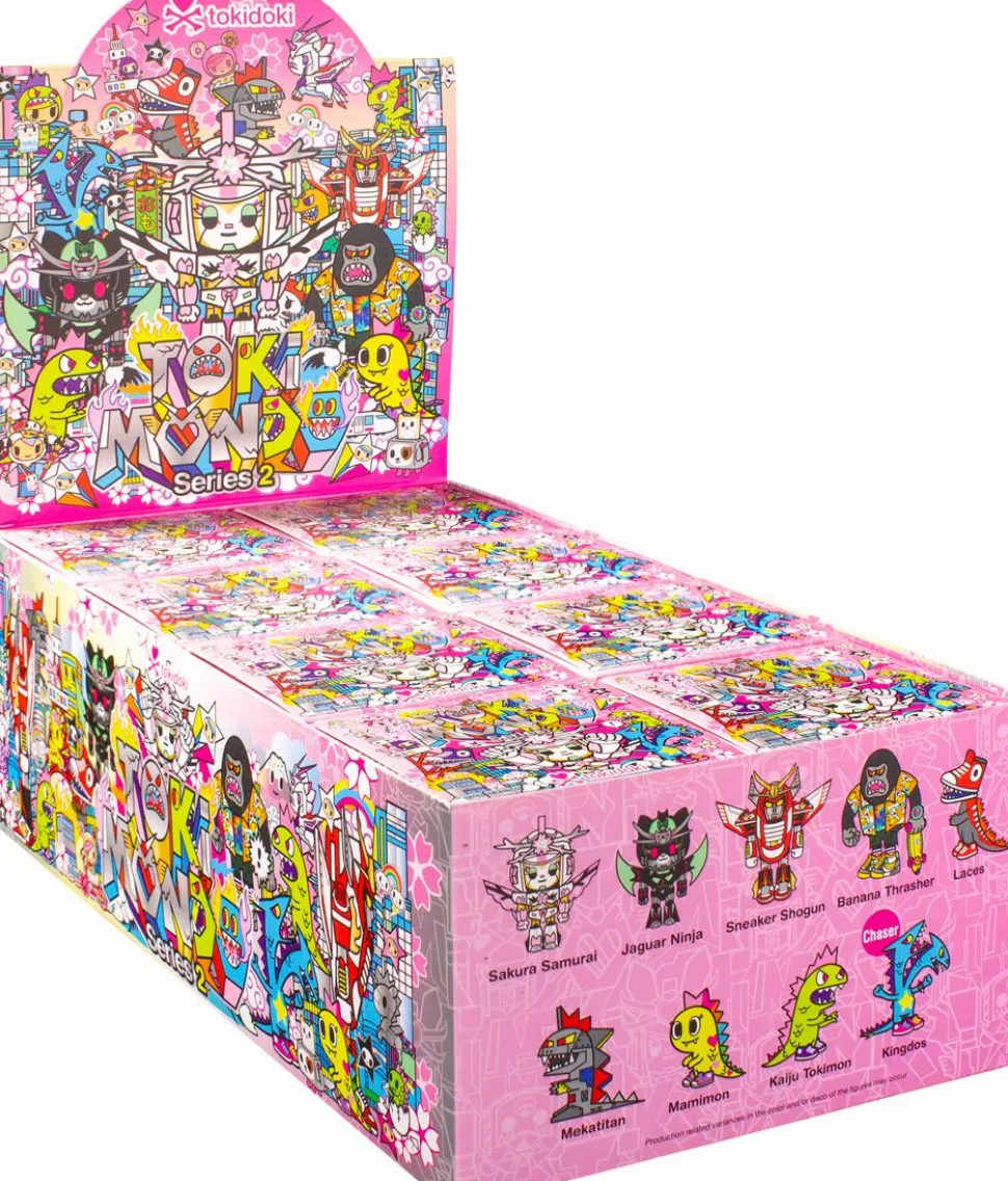 Tokidoki - Tokimondo Series 2 3” Blind Box Vinyl Figure (Display of 8)