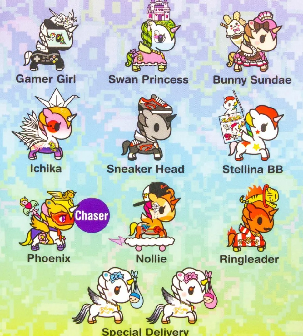 Tokidoki - Unicorno Series 11 Blind Box Vinyl Figure (Display of 9)