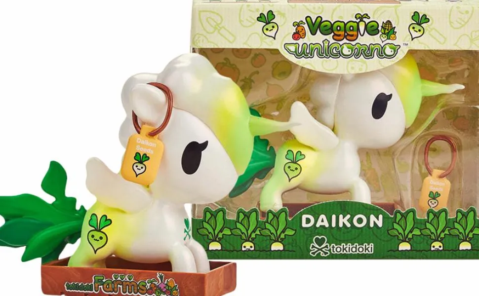 Tokidoki - Veggie Unicorno Daikon Limited Edition Figure