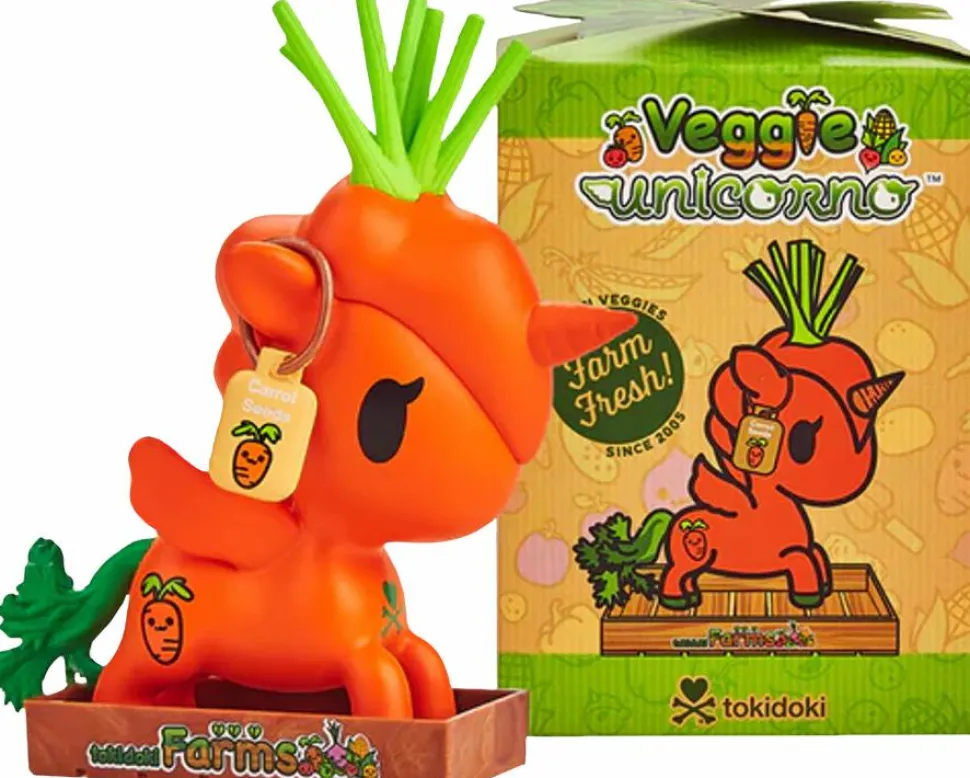 Tokidoki - Veggie Unicorno Blind Box Vinyl Figure (Display of 8)