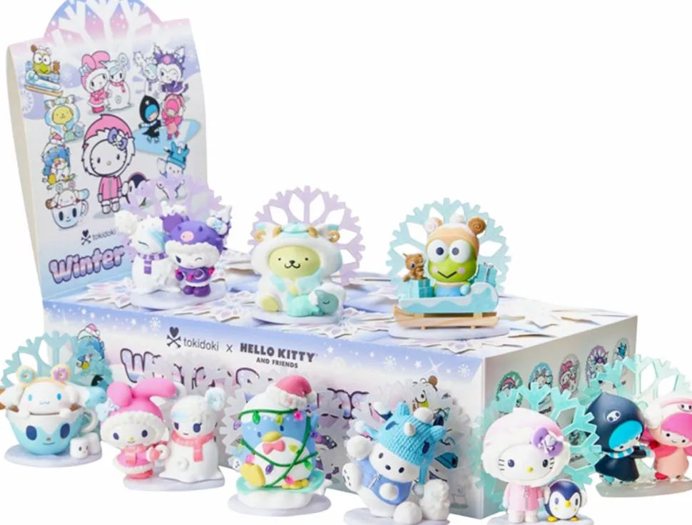 Tokidoki x Hello Kitty & Friends - Winter Dreams Blind Box Vinyl Figure (Display of 8)