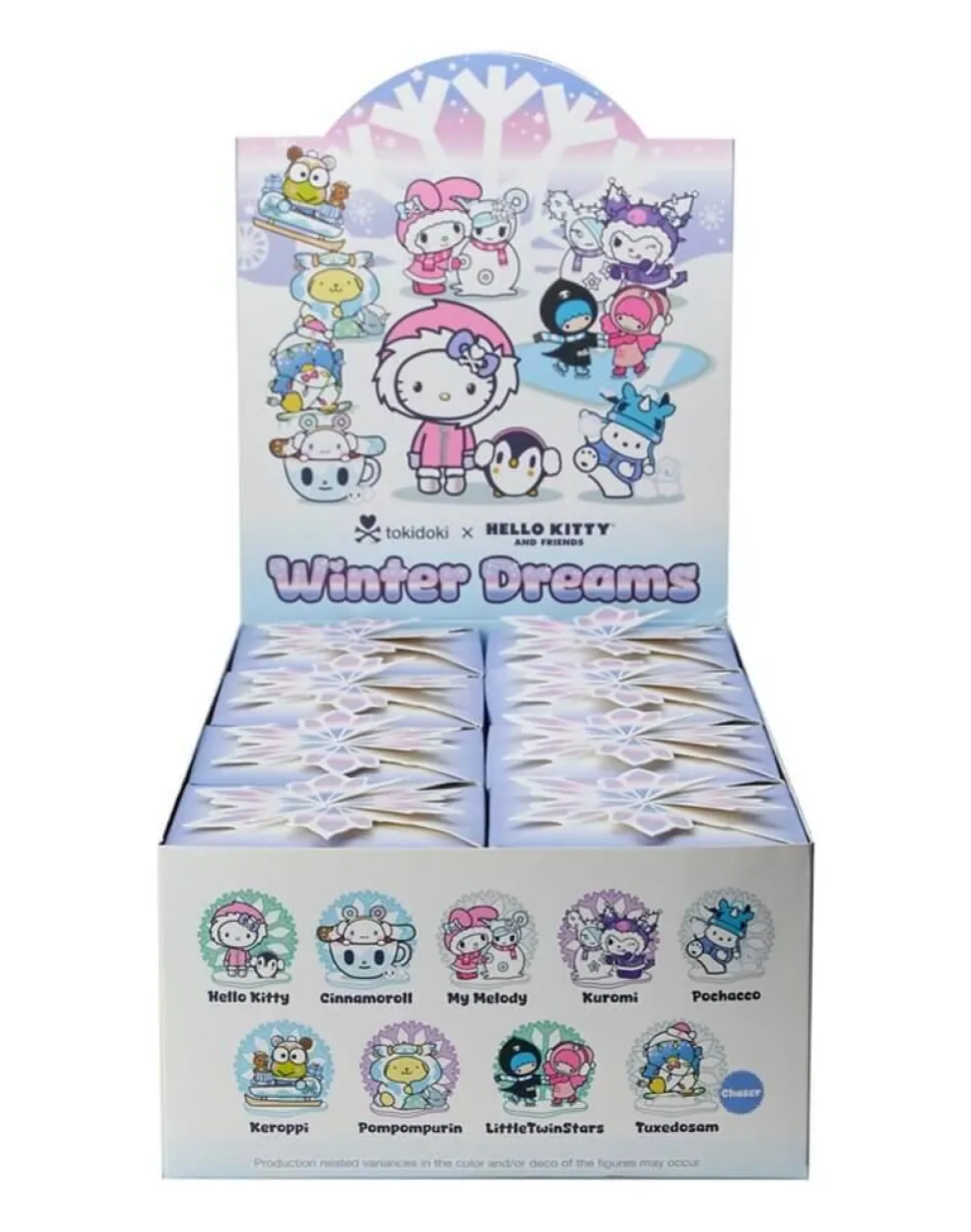 Tokidoki x Hello Kitty & Friends - Winter Dreams Blind Box Vinyl Figure (Display of 8)