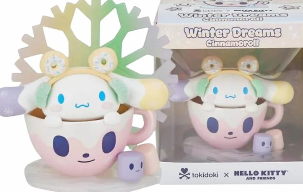 Tokidoki x Hello Kitty & Friends - Winter Dreams Cinnamoroll Limited Edition Vinyl Figure