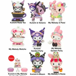 Tokidoki x Kuromi & My Melody - Garden Tea Party Blind Box Vinyl Figure (Single Unit)
