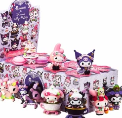 Tokidoki x Kuromi & My Melody - Garden Tea Party Blind Box Vinyl Figure (Display of 8)