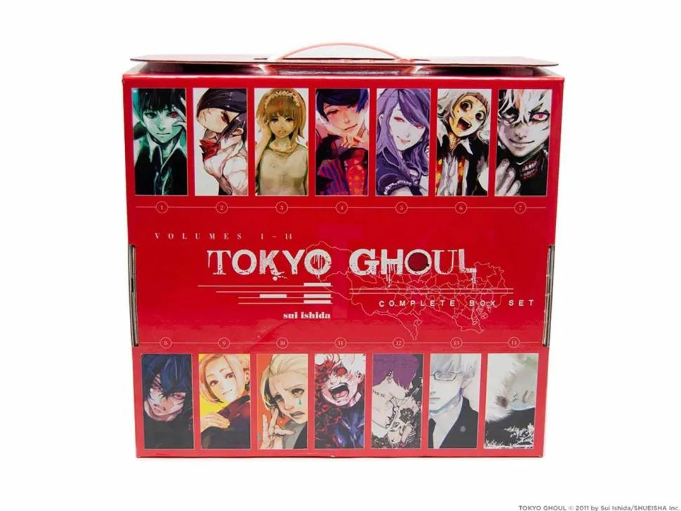 Tokyo Ghoul - Complete Manga Paperback Book Box Set (Vol. 1-14)