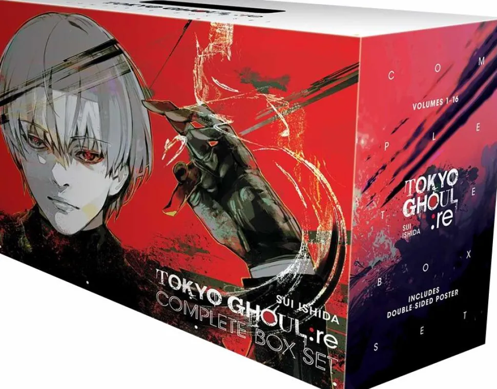 Tokyo Ghoul: re - Complete Manga Paperback Book Box Set (Vol. 1-16)