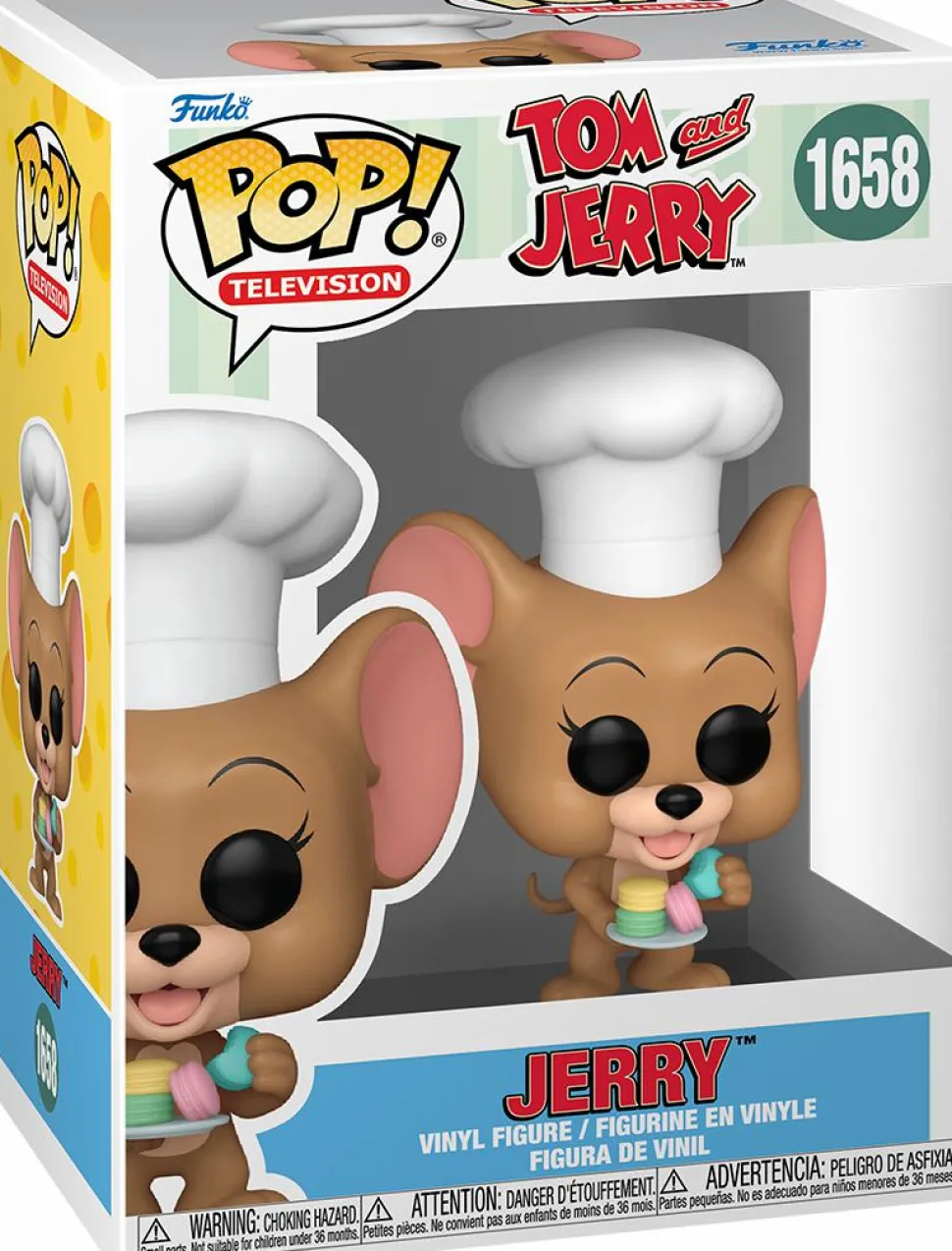 Tom & Jerry - Jerry with Macaroons Pop! Vinyl Figure