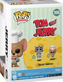 Tom & Jerry - Jerry with Macaroons Pop! Vinyl Figure