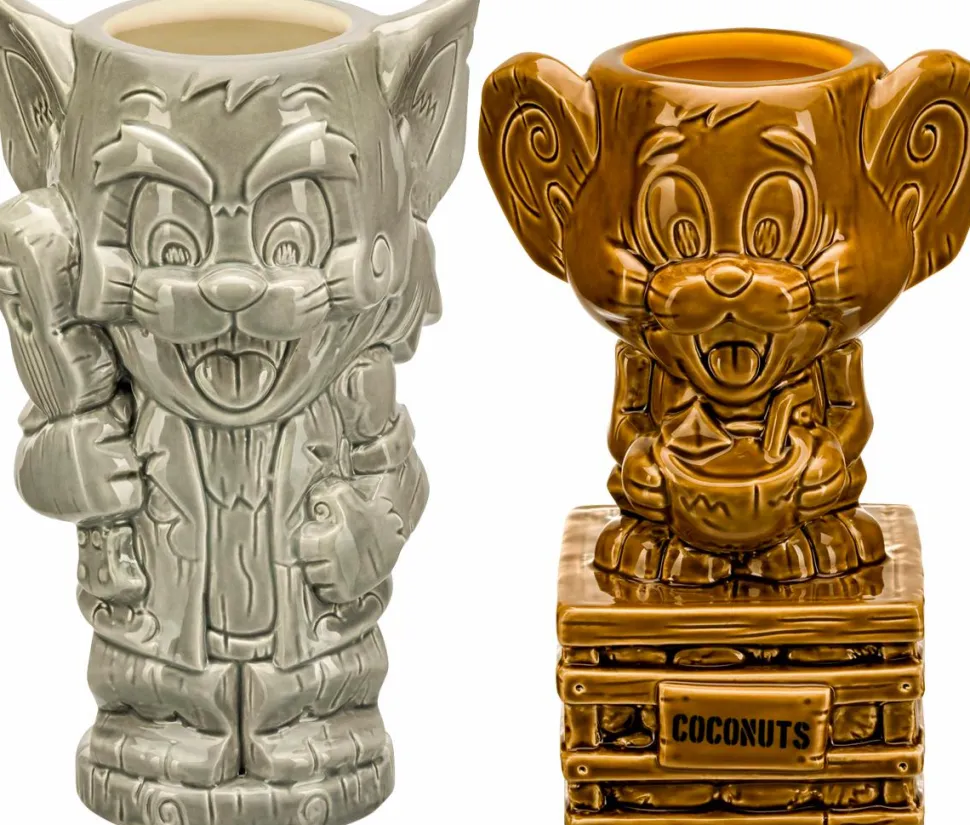 Tom & Jerry - Tom & Jerry Geeki Tikis Mug 2-Pack