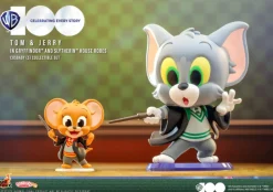 Tom & Jerry - Tom & Jerry in Gryffindor and Slytherin House Robes WB100 Cosbaby (S) Hot Toys Figure 2-Pack